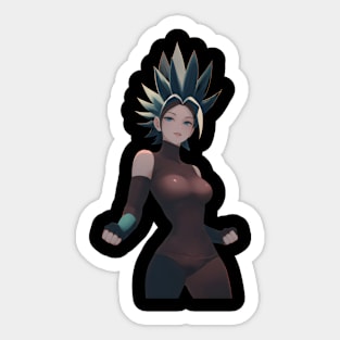 Dystopia Poster Caulifla Sticker